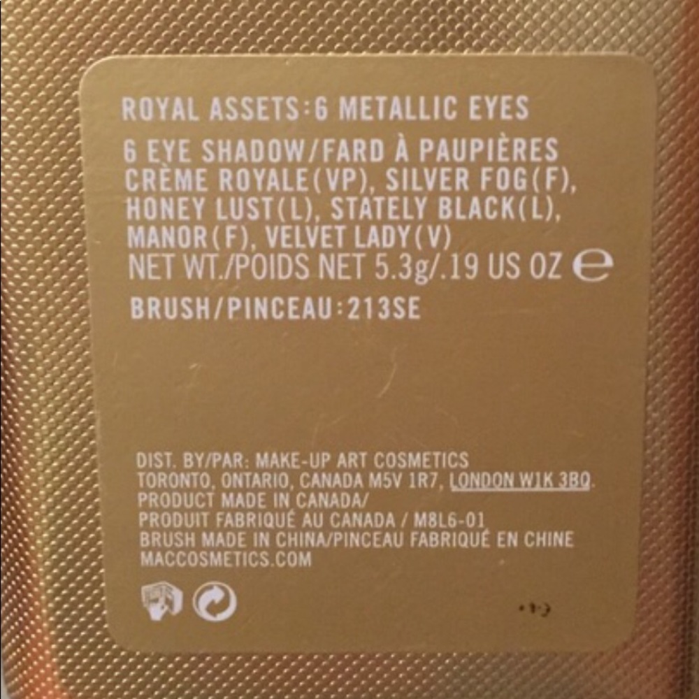 Mac royal assets pallet